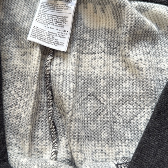 Old Navy polar bear print pajama pants size S small thermal holiday Christmas - Picture 4 of 10